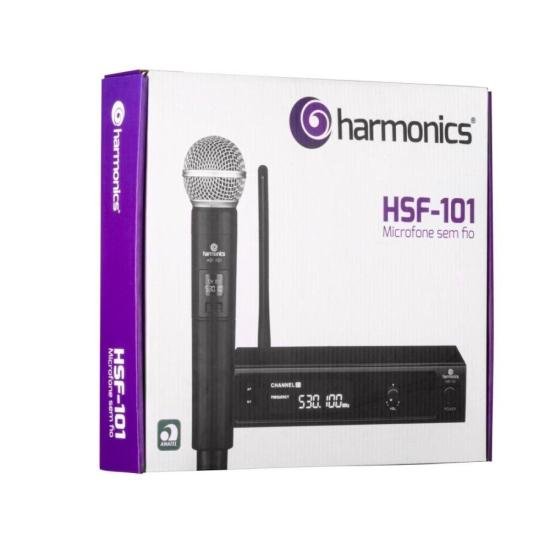 Microfone Sem Fio Harmonics HSF-101 por 645,05 à vista no boleto/pix ou parcele em até 10x sem juros. Compre na loja Harmonics!