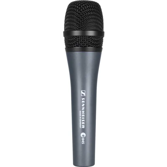 Microfone Dinâmico Sennheiser E845 Super Cardióide por 1.222,00 à vista no boleto/pix ou parcele em até 12x sem juros. Compre na loja Mundomax!