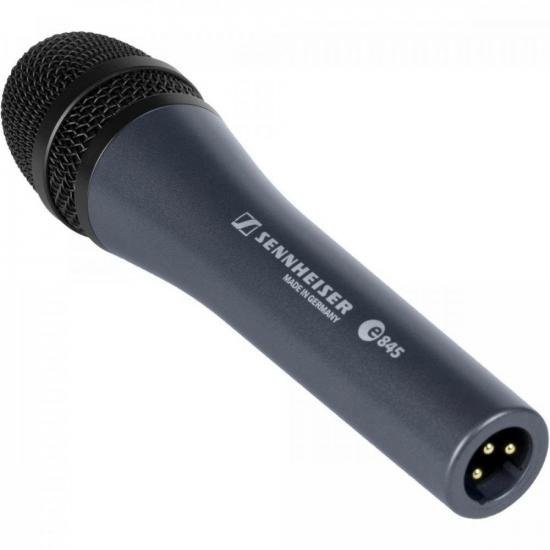 Microfone Dinâmico Sennheiser E845 Super Cardióide por 999,00 à vista no boleto/pix ou parcele em até 10x sem juros. Compre na loja Mundomax!