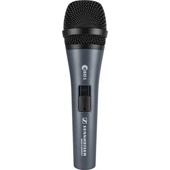 Microfone Dinâmico Sennheiser E835-S Cardióide (68971)