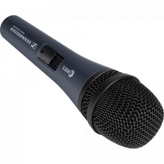 Microfone Dinâmico Sennheiser E835-S Cardióide por 1.199,00 à vista no boleto/pix ou parcele em até 12x sem juros. Compre na loja Mundomax!
