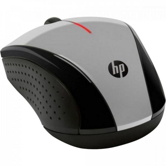 Mouse sem Fio 1600 DPI X3000 Cinza HP por 0,00 à vista no boleto/pix ou parcele em até 1x sem juros. Compre na loja Mundomax!