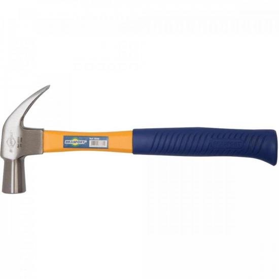 Martelo Unha Polido com Cabo em Fibra 27mm BRASFORT por 36,90 à vista no boleto/pix ou parcele em até 1x sem juros. Compre na loja Mundomax!