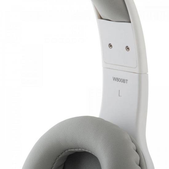 Fone de Ouvido Bluetooth C/ Microfone W800BT Branco EDIFIER por 0,00 à vista no boleto/pix ou parcele em até 1x sem juros. Compre na loja Mundomax!