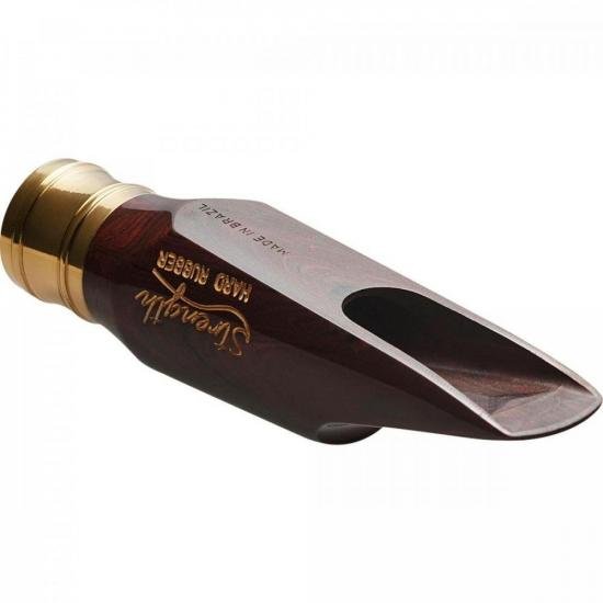Boquilha para Sax Alto Strenght Hard Rubber Marble 7 Marrom EVERTON por 0,00 à vista no boleto/pix ou parcele em até 1x sem juros. Compre na loja Mundomax!