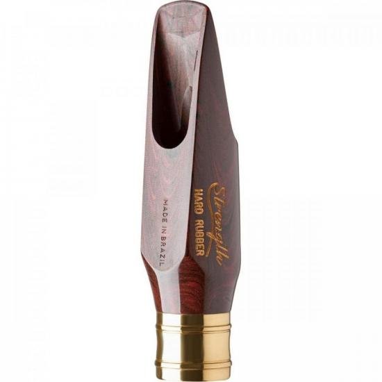 Boquilha para Sax Alto Strenght Hard Rubber Marble 7 Marrom EVERTON por 0,00 à vista no boleto/pix ou parcele em até 1x sem juros. Compre na loja Mundomax!