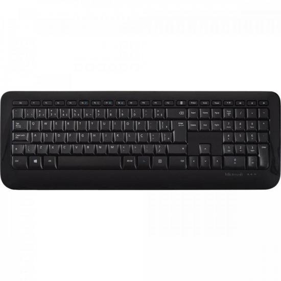 Kit Teclado + Mouse sem Fio USB 850 Preto MICROSOFT por 0,00 à vista no boleto/pix ou parcele em até 1x sem juros. Compre na loja Mundomax!