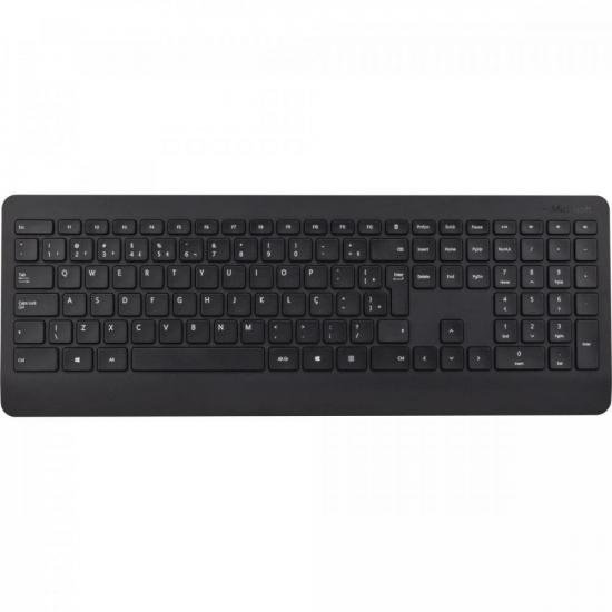 Kit Teclado + Mouse sem Fio USB 900 Preto MICROSOFT por 0,00 à vista no boleto/pix ou parcele em até 1x sem juros. Compre na loja Mundomax!
