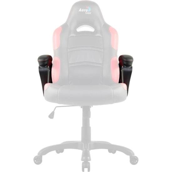 Kit Apoio de Braço Esquerdo/Direito AC80 Vermelho Aerocool (69222)