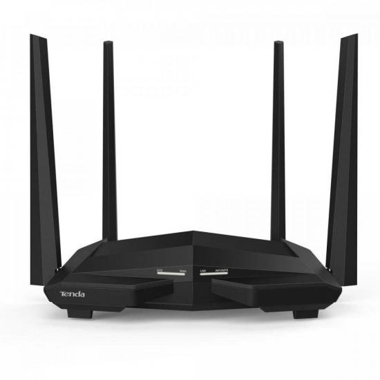 Roteador Gigabit Dual Wifi 1200Mbps AC10 Preto TENDA por 449,99 à vista no boleto/pix ou parcele em até 10x sem juros. Compre na loja Mundomax!