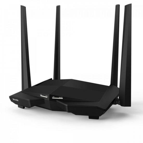 Roteador Gigabit Dual Wifi 1200Mbps AC10 Preto TENDA por 449,99 à vista no boleto/pix ou parcele em até 10x sem juros. Compre na loja Mundomax!