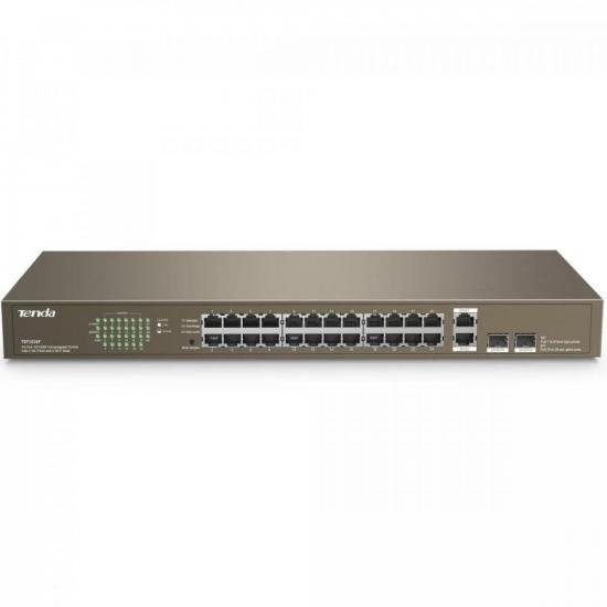 Switch 24 Portas 2000MBPS TEF1026F TENDA por 606,90 à vista no boleto/pix ou parcele em até 10x sem juros. Compre na loja Mundomax!
