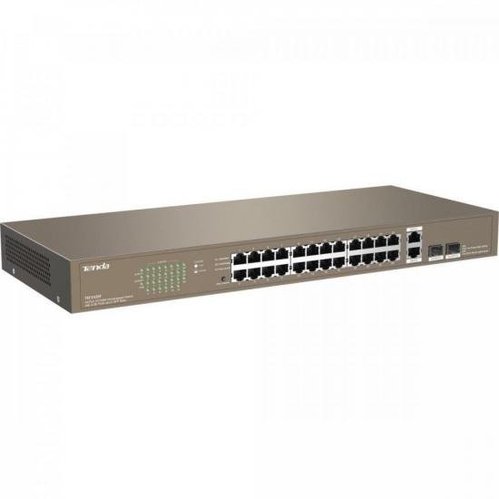 Switch 24 Portas 2000MBPS TEF1026F TENDA por 606,90 à vista no boleto/pix ou parcele em até 10x sem juros. Compre na loja Mundomax!