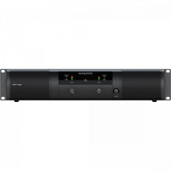 Amplificador NX6000 BEHRINGER por 0,00 à vista no boleto/pix ou parcele em até 1x sem juros. Compre na loja Mundomax!