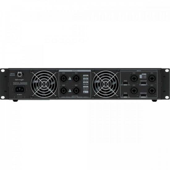 Amplificador NX6000 BEHRINGER por 0,00 à vista no boleto/pix ou parcele em até 1x sem juros. Compre na loja Mundomax!