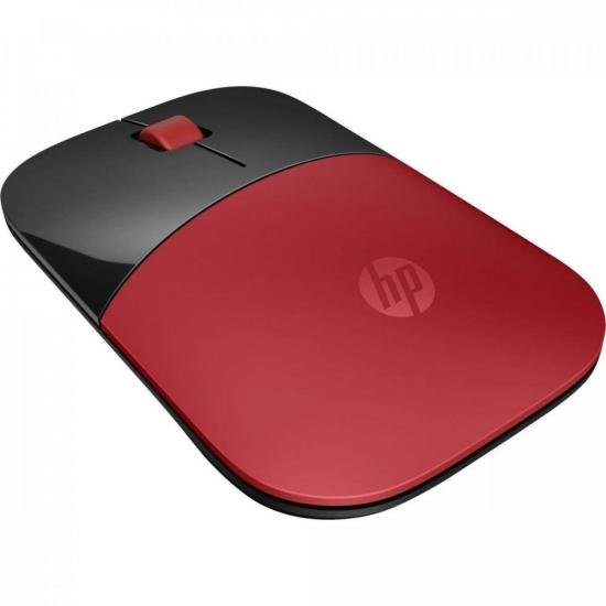 Mouse sem Fio USB 1200 DPI Z3700 Preto/Vermelho HP por 0,00 à vista no boleto/pix ou parcele em até 1x sem juros. Compre na loja Mundomax!