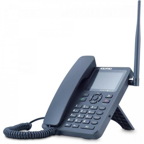 Telefone Celular Fixo 4G 2 Chip CA42S Preto Aquário por 679,99 à vista no boleto/pix ou parcele em até 10x sem juros. Compre na loja Mundomax!