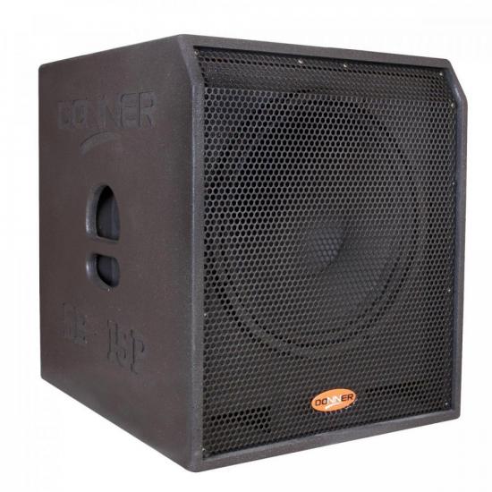 Subwoofer Passivo 15\" 400W Preto DONNER por 2.444,00 à vista no boleto/pix ou parcele em até 12x sem juros. Compre na loja Mundomax!