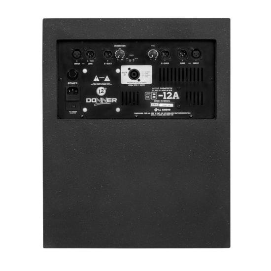 Subwoofer Ativo 12\" 500W Preto DONNER por 2.499,00 à vista no boleto/pix ou parcele em até 12x sem juros. Compre na loja Mundomax!