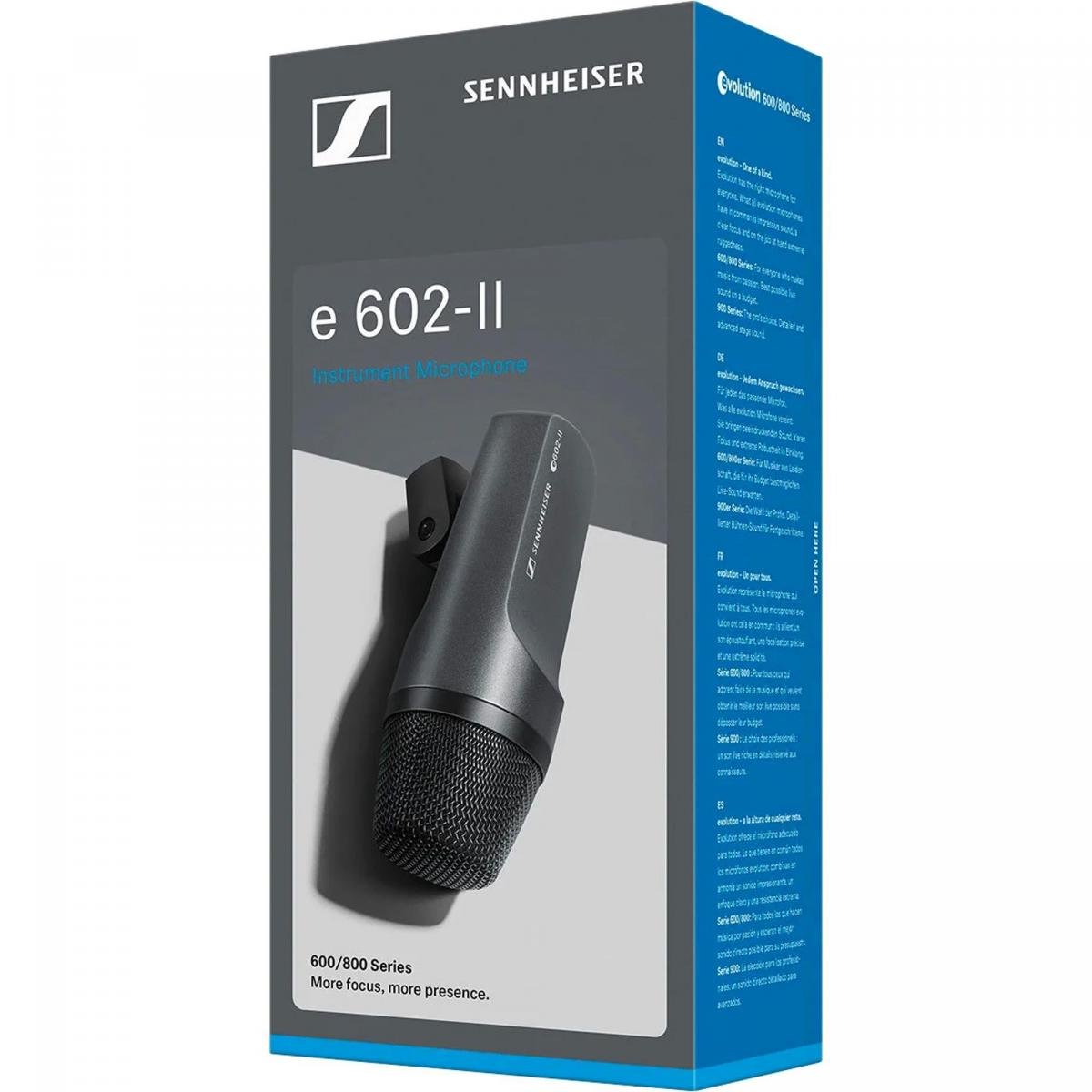 Sennheiser e602-II ダイナミックマイク SENNHEISER e602 II(国内正規品) ｜イケベ楽器店オンラインストア