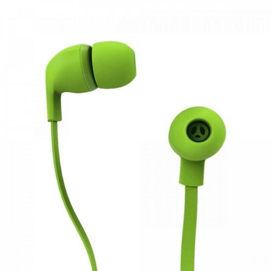 Fone de Ouvido Rock Color Verde ROCK IN RIO por 9,90 à vista no boleto/pix ou parcele em até 1x sem juros. Compre na loja Mundomax!
