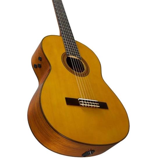 Violão Yamaha CG-TA Transacoustic Natural por 4.777,00 à vista no boleto/pix ou parcele em até 12x sem juros. Compre na loja Mundomax!