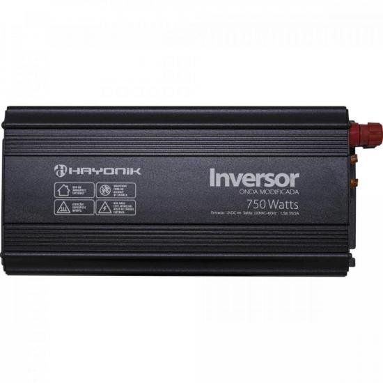 Inversor de Onda Modificada 750W 12Vdc/220V PW12-3 Off Grid Hayonik por 455,90 à vista no boleto/pix ou parcele em até 10x sem juros. Compre na loja Mundomax!