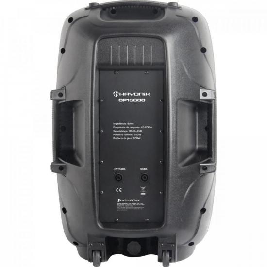 Caixa de Som Passiva HAYONIK CP-15600 600W Preta por 1.333,00 à vista no boleto/pix ou parcele em até 12x sem juros. Compre na loja Mundomax!