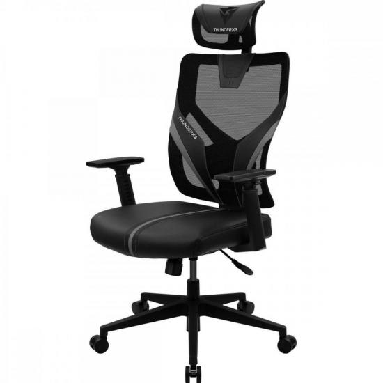 Cadeira Ergonômica ThunderX3 Yama1 Preta por 1.499,90 à vista no boleto/pix ou parcele em até 12x sem juros. Compre na loja Thunderx3!
