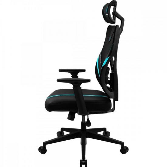 Cadeira Ergonômica ThunderX3 Yama1 Ciano por 1.499,90 à vista no boleto/pix ou parcele em até 12x sem juros. Compre na loja Thunderx3!