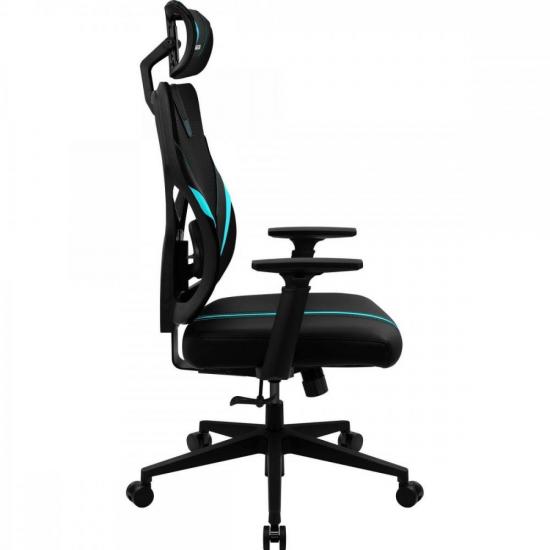 Cadeira Ergonômica ThunderX3 Yama1 Ciano por 1.499,90 à vista no boleto/pix ou parcele em até 12x sem juros. Compre na loja Thunderx3!