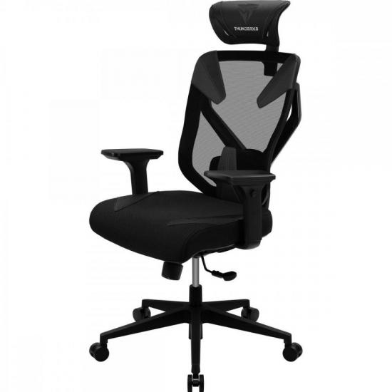 Cadeira Ergonômica ThunderX3 Yama3 Preta por 2.599,90 à vista no boleto/pix ou parcele em até 12x sem juros. Compre na loja Thunderx3!