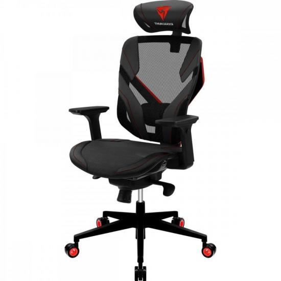 Cadeira Ergonomica Yama5 Preto/Vermelho THUNDERX3 por 5.214,90 à vista no boleto/pix ou parcele em até 12x sem juros. Compre na loja Mundomax!