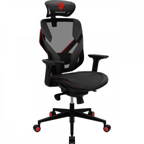 Cadeira Ergonomica Yama5 Preto/Vermelho THUNDERX3 por 5.214,90 à vista no boleto/pix ou parcele em até 12x sem juros. Compre na loja Mundomax!