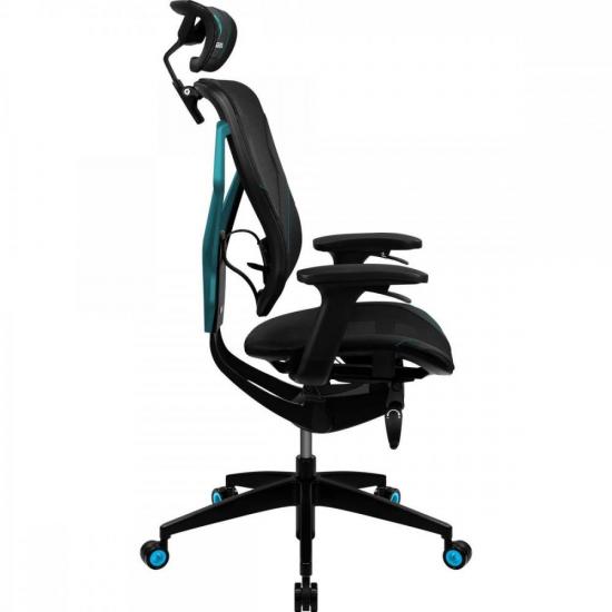 Cadeira Ergonomica Yama7 Preta/Cyan THUNDERX3 por 5.260,90 à vista no boleto/pix ou parcele em até 12x sem juros. Compre na loja Mundomax!