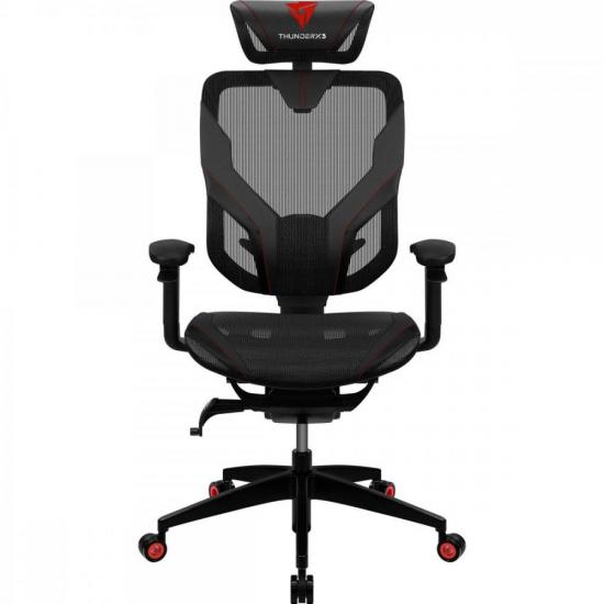 Cadeira Ergonomica Yama7 Preta/Vermelha THUNDERX3 (69683)