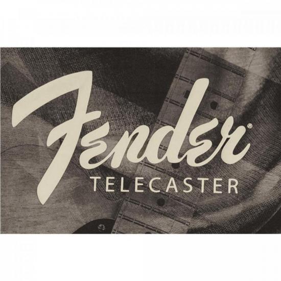 Camiseta FENDER \"G\" Telecaster Belt Print por 109,99 à vista no boleto/pix ou parcele em até 4x sem juros. Compre na loja Mundomax!