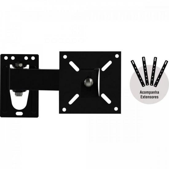 Suporte Articulado Para TV 10\"-56\" BRA3.0 Brasforma por 76,00 à vista no boleto/pix ou parcele em até 3x sem juros. Compre na loja Mundomax!