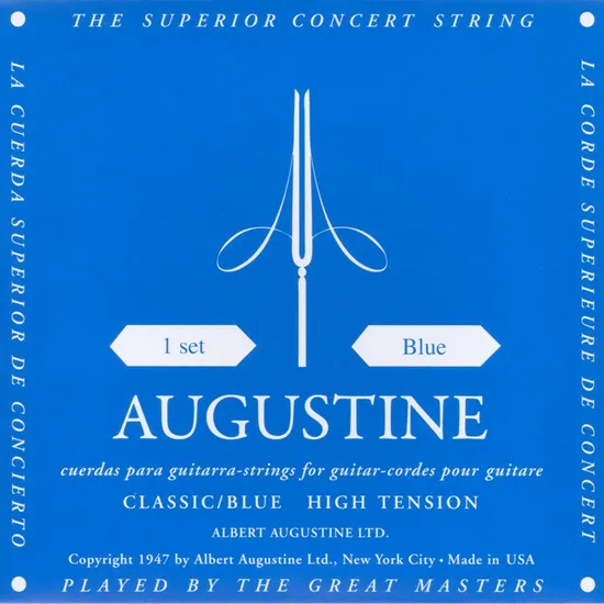 Encordoamento para Violão AUGUSTINE Nylon Blue (69801)