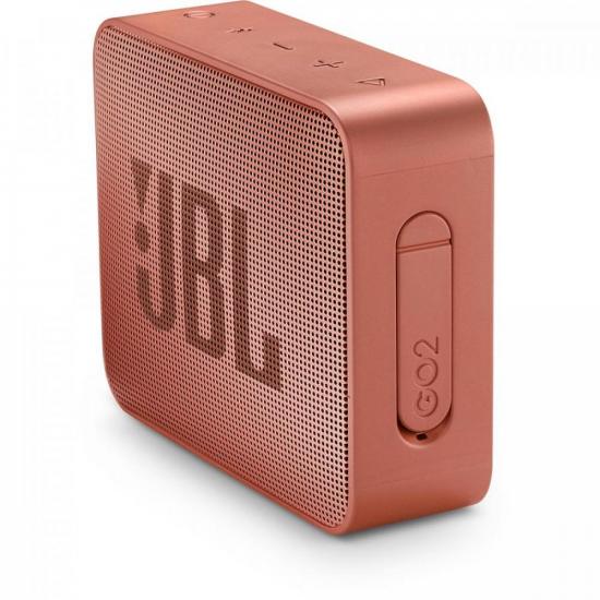 Caixa Multimídia Portátil Bluetooth GO 2 Canela JBL por 273,90 à vista no boleto/pix ou parcele em até 10x sem juros. Compre na loja Mundomax!