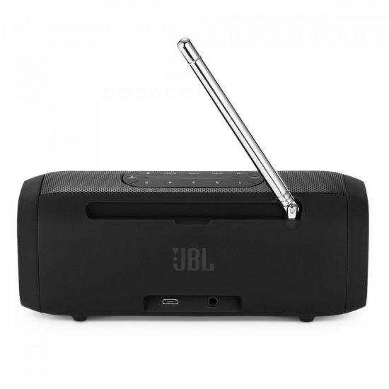 Caixa Multimídia Portátil Bluetooth Tuner FM Preta JBL