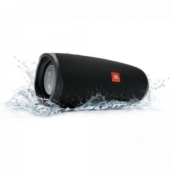 Caixa Multimídia Portátil Bluetooth Charge 4 Preta JBL por 1.266,90 à vista no boleto/pix ou parcele em até 12x sem juros. Compre na loja Mundomax!