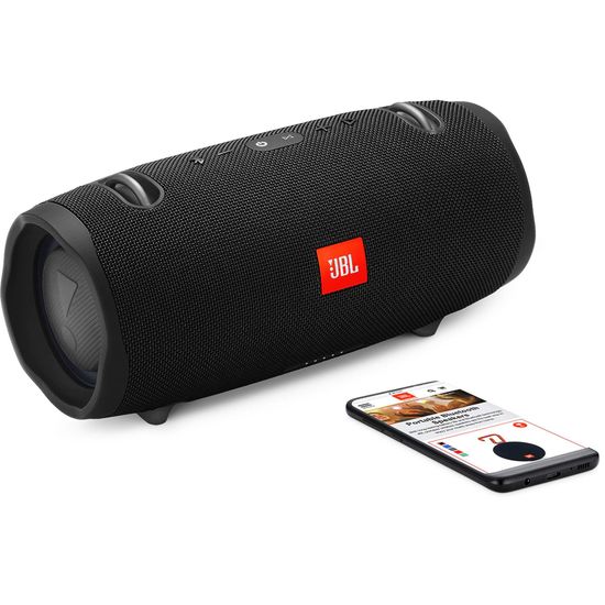 Caixa Multimídia Portátil Bluetooth Xtreme 2 Preta JBL por 1.979,90 à vista no boleto/pix ou parcele em até 12x sem juros. Compre na loja Mundomax!