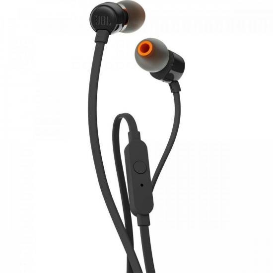 Fone de Ouvido JBL Tune 110 Preto por 86,00 à vista no boleto/pix ou parcele em até 3x sem juros. Compre na loja Mundomax!