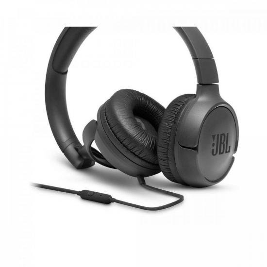 Fone de Ouvido JBL On Ear Tune 500 Preto por 165,00 à vista no boleto/pix ou parcele em até 6x sem juros. Compre na loja Mundomax!