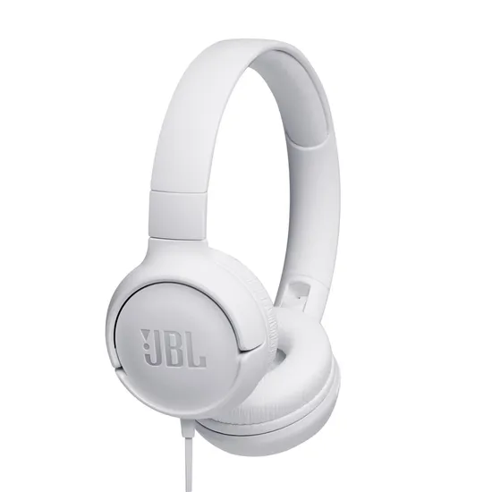 Fone de Ouvido On Ear Tune 500 Branco JBL (69858)