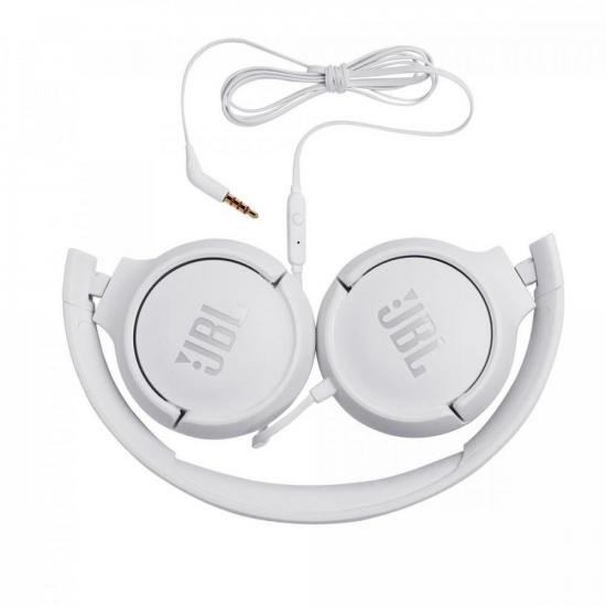 Fone de Ouvido On Ear Tune 500 Branco JBL por 189,90 à vista no boleto/pix ou parcele em até 7x sem juros. Compre na loja Mundomax!