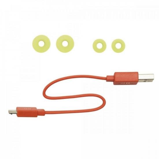 Fone de Ouvido Bluetooth Endurance Run Preto/Amarelo JBL por 256,90 à vista no boleto/pix ou parcele em até 10x sem juros. Compre na loja Mundomax!