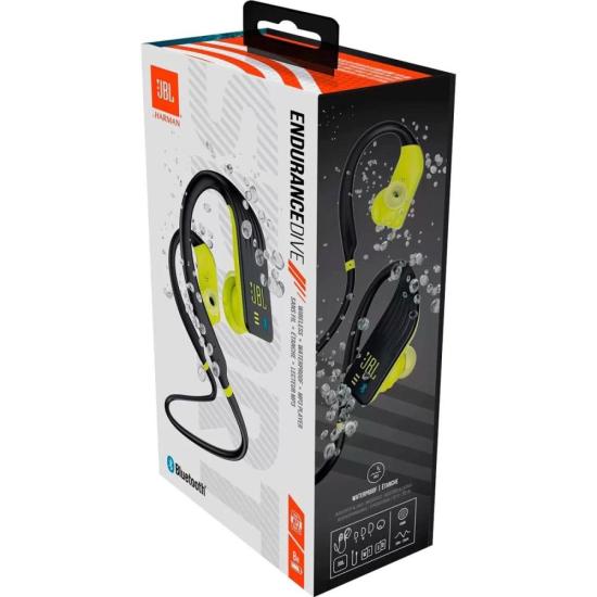 Fone de Ouvido Bluetooth Endurance Dive Preto/Amarelo JBL por 0,00 à vista no boleto/pix ou parcele em até 1x sem juros. Compre na loja Mundomax!