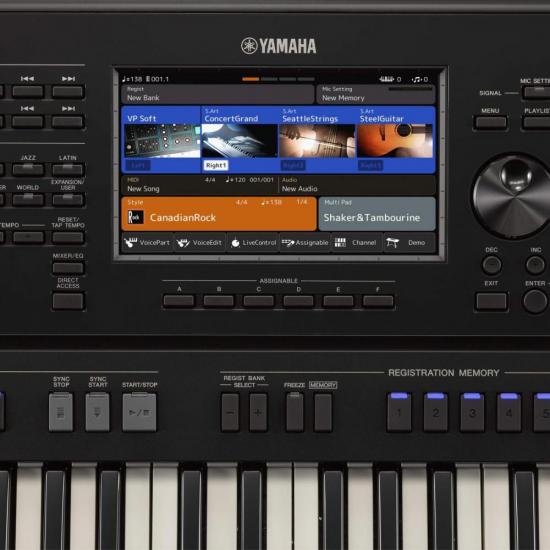 Teclado Yamaha PSR-SX700 Arranjador Preto por 9.676,99 à vista no boleto/pix ou parcele em até 12x sem juros. Compre na loja Mundomax!